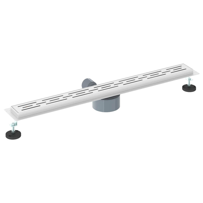 Scurgere pentru duș cu capac din sticlă și sifon de 360° 80 cm - WALTI WALTI