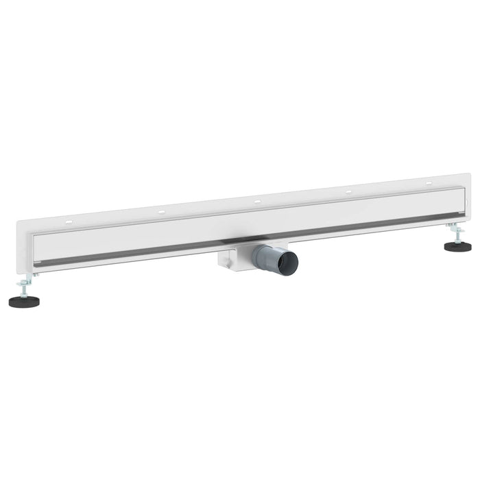 Drenaj pentru Duș Montat pe Perete Argintiu 100 cm - WALTI WALTI