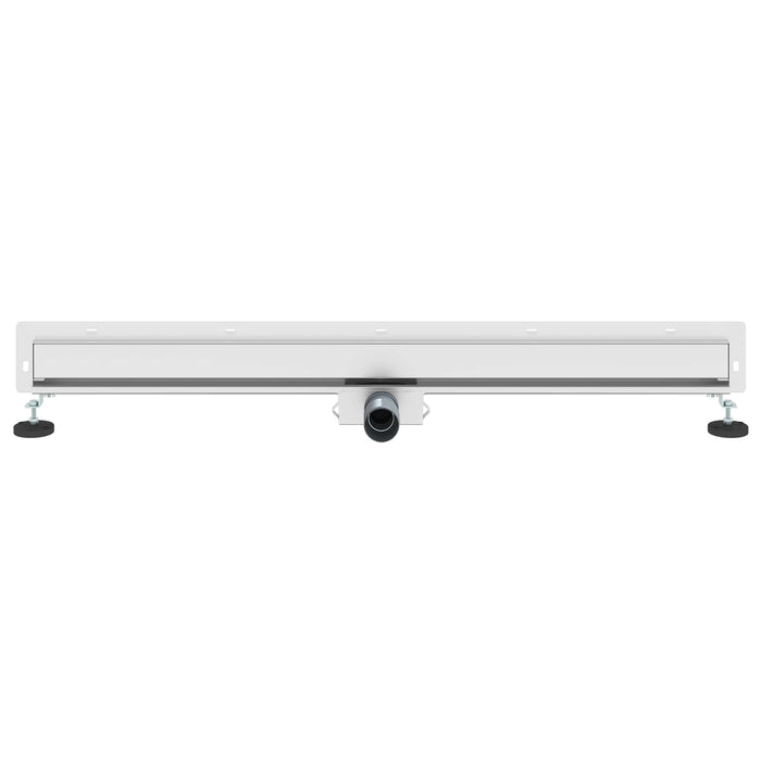 Drenaj pentru Duș Montat pe Perete Argintiu 100 cm - WALTI WALTI