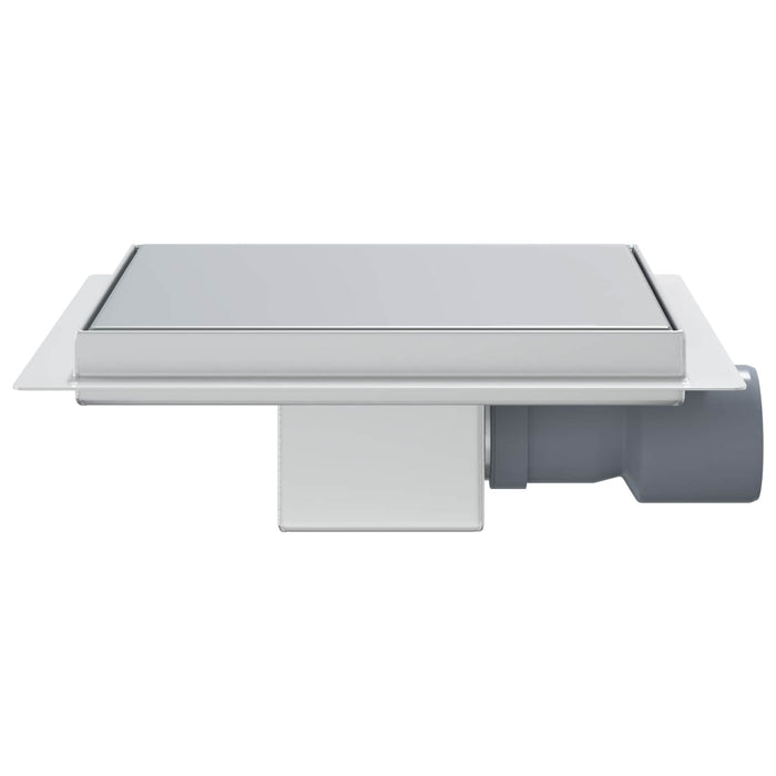 2 în 1 Drenaj pentru duș Argintiu 20 x 20 cm - WALTI WALTI