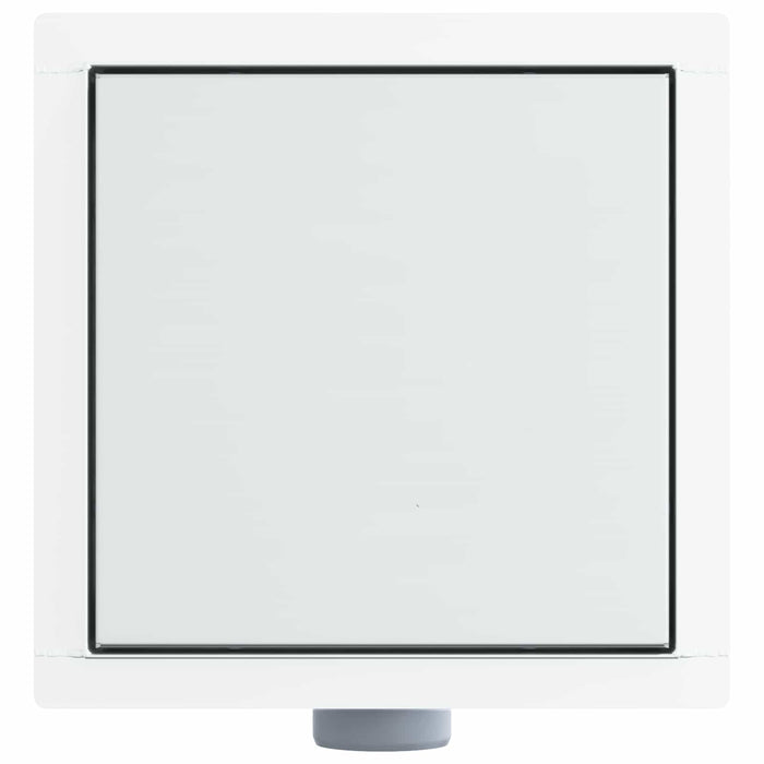 2 în 1 Drenaj pentru duș Argintiu 20 x 20 cm - WALTI WALTI