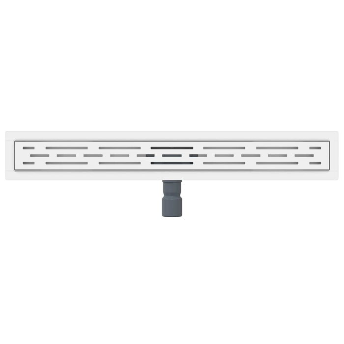 Drenaj pentru duș cu design pe linie Argintiu 80 cm - WALTI WALTI