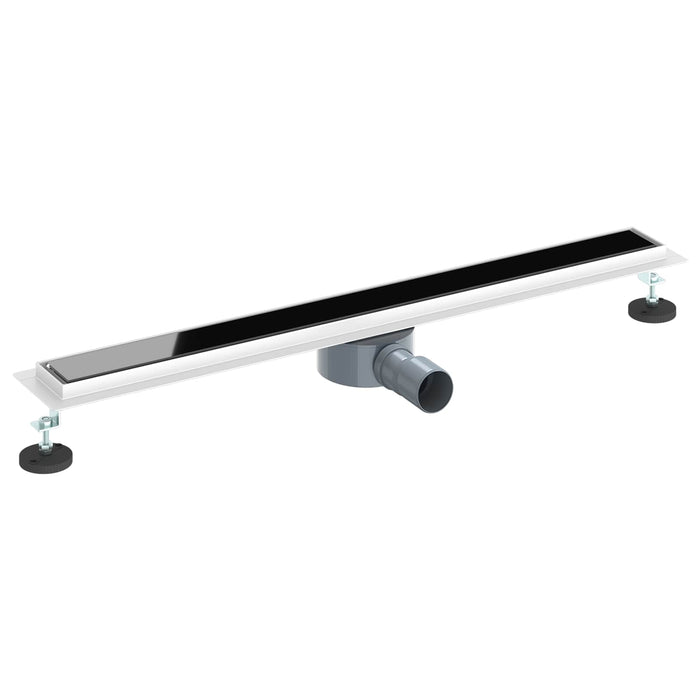 Scurgere pentru duș cu capac din sticlă și sifon de 360° 80 cm - WALTI WALTI