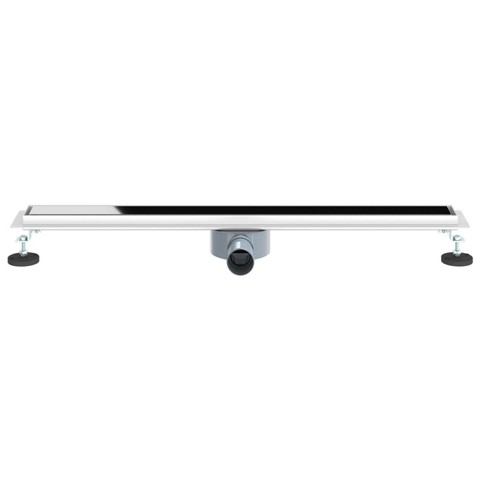 Scurgere pentru duș cu capac din sticlă și sifon de 360° 80 cm - WALTI WALTI