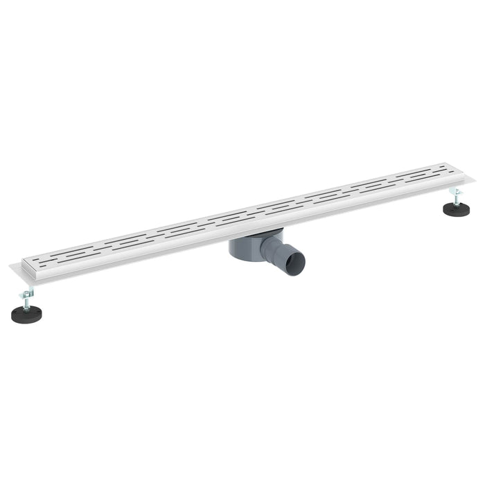 Scurgere pentru duș cu capac din sticlă și sifon de 360° 100 cm - WALTI WALTI