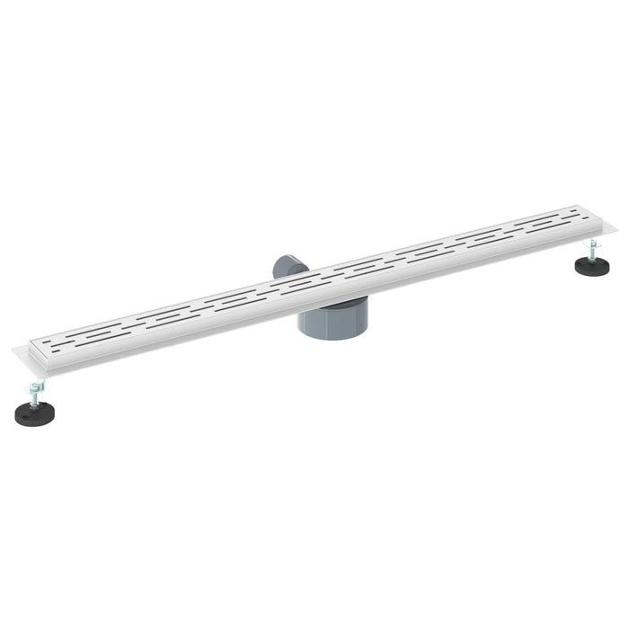 Scurgere pentru duș cu capac din sticlă și sifon de 360° 100 cm - WALTI WALTI