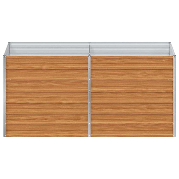 Strat înălțat de grădină Maro deschis 160 x 80 x 77 cm - WALTI WALTI