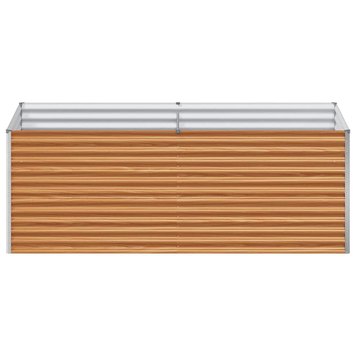 Strat înălțat de grădină 195 x 100 x 68 cm Oțel Galvanizat WALTI