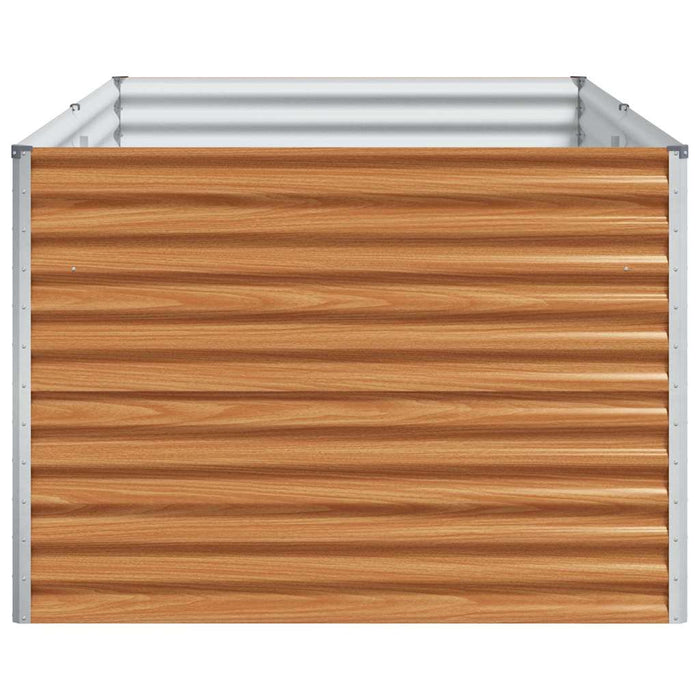 Strat înălțat de grădină 195 x 100 x 68 cm Oțel Galvanizat WALTI