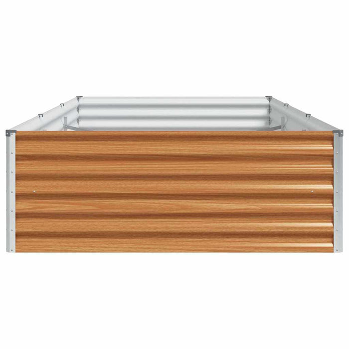 Strat înălțat de grădină 290 x 100 x 36 cm Oțel Galvanizat - WALTI WALTI
