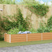 Strat înălțat de grădină Maro deschis 600 x 80 x 45 cm - WALTI WALTI