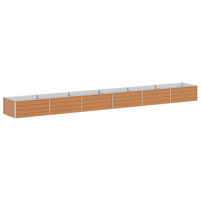 Strat înălțat de grădină Maro deschis 600 x 80 x 45 cm - WALTI WALTI