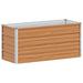 Strat înălțat de grădină Maro deschis 100 x 40 x 45 cm - WALTI WALTI