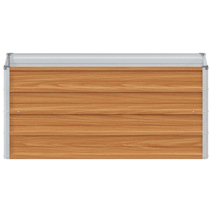 Strat înălțat de grădină Maro deschis 100 x 40 x 45 cm - WALTI WALTI