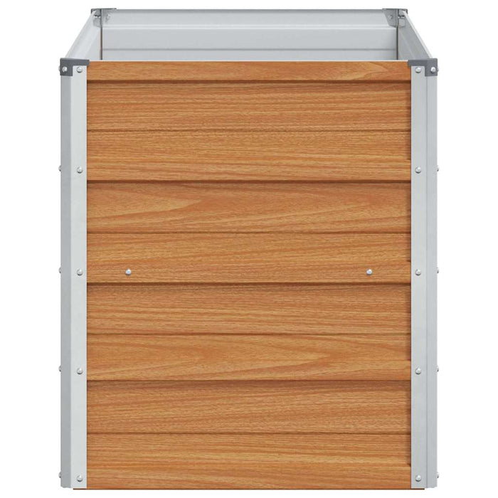 Strat înălțat de grădină Maro deschis 100 x 40 x 45 cm - WALTI WALTI