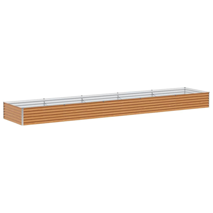 Strat înălțat de grădină 485 x 100 x 36 cm Oțel Galvanizat - WALTI WALTI