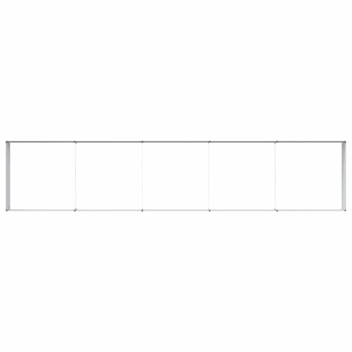 Strat înălțat de grădină 485 x 100 x 36 cm Oțel Galvanizat - WALTI WALTI