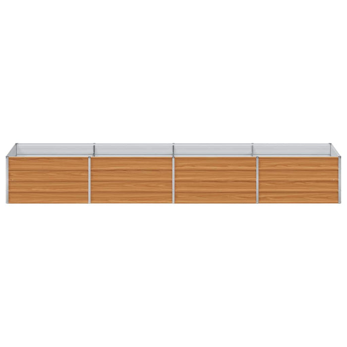 Strat înălțat de grădină Maro deschis 320 x 80 x 45 cm - WALTI WALTI