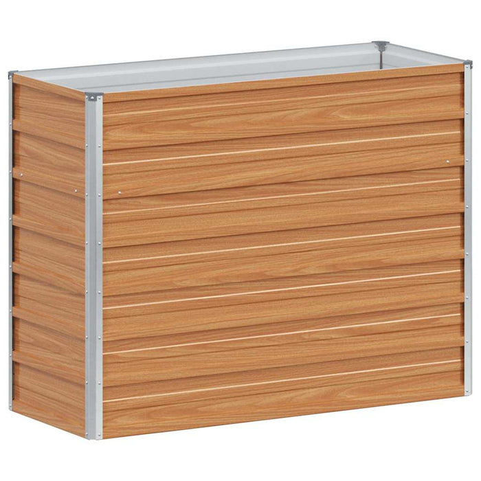 Strat înălțat de grădină Maro deschis 100 x 40 x 77 cm - WALTI WALTI