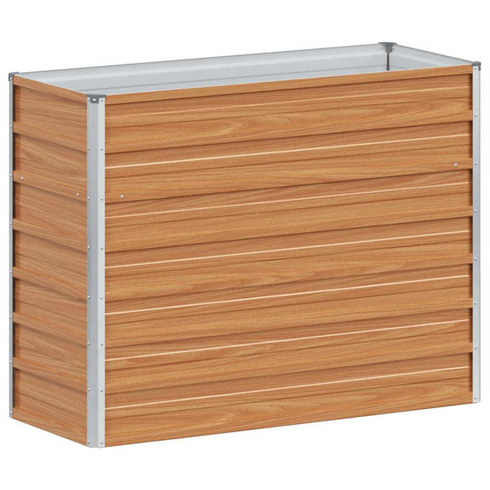 Strat înălțat de grădină Maro deschis 100 x 40 x 77 cm - WALTI WALTI