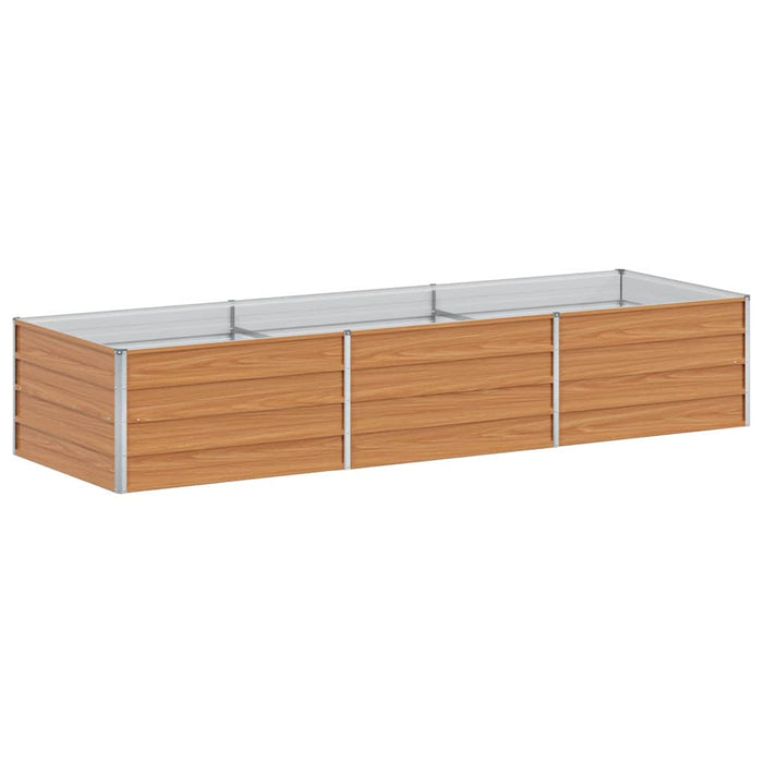 Strat înălțat de grădină Maro deschis 240 x 80 x 45 cm - WALTI WALTI