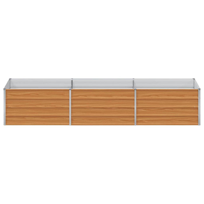 Strat înălțat de grădină Maro deschis 240 x 80 x 45 cm - WALTI WALTI