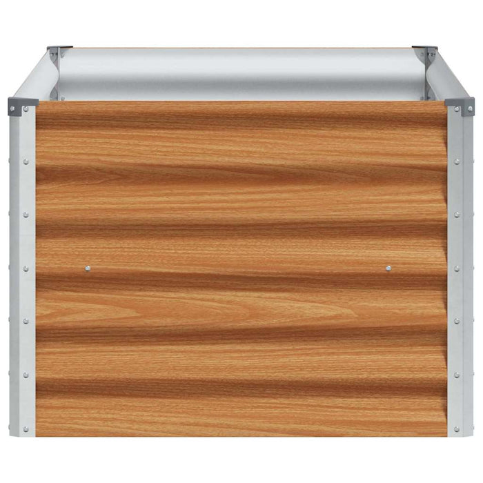 Strat înălțat de grădină 98 x 50 x 36 cm Oțel Galvanizat WALTI