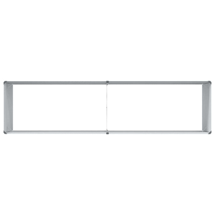 Strat înălțat de grădină 195 x 50 x 68 cm Oțel Galvanizat WALTI