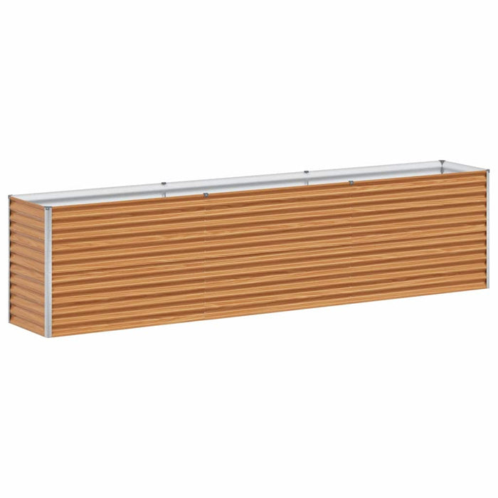 Strat înălțat de grădină 290 x 50 x 68 cm Oțel Galvanizat WALTI
