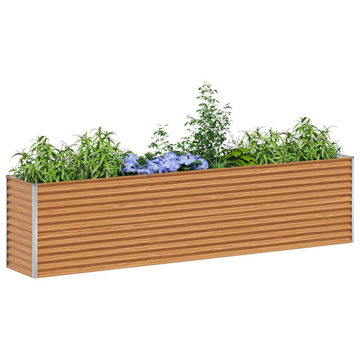 Strat înălțat de grădină 290 x 50 x 68 cm Oțel Galvanizat WALTI