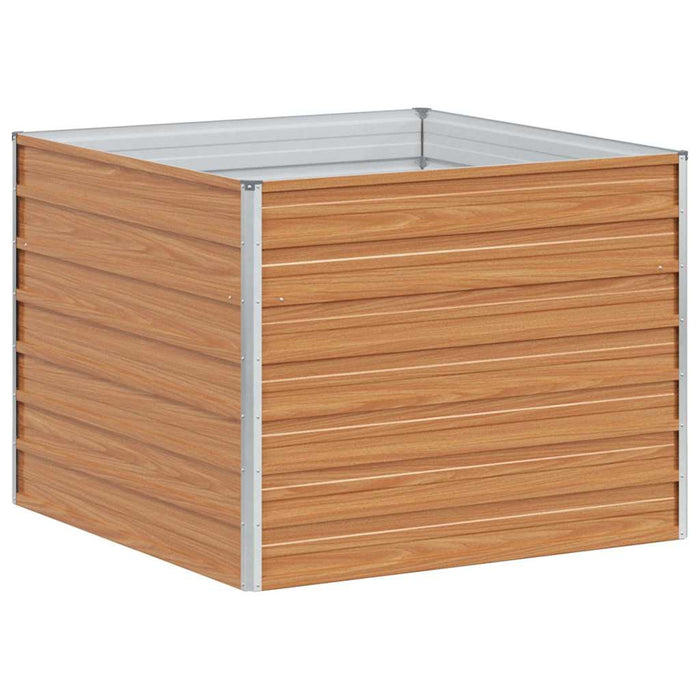 Strat înălțat de grădină Maro deschis 100 x 100 x 77 cm - WALTI WALTI