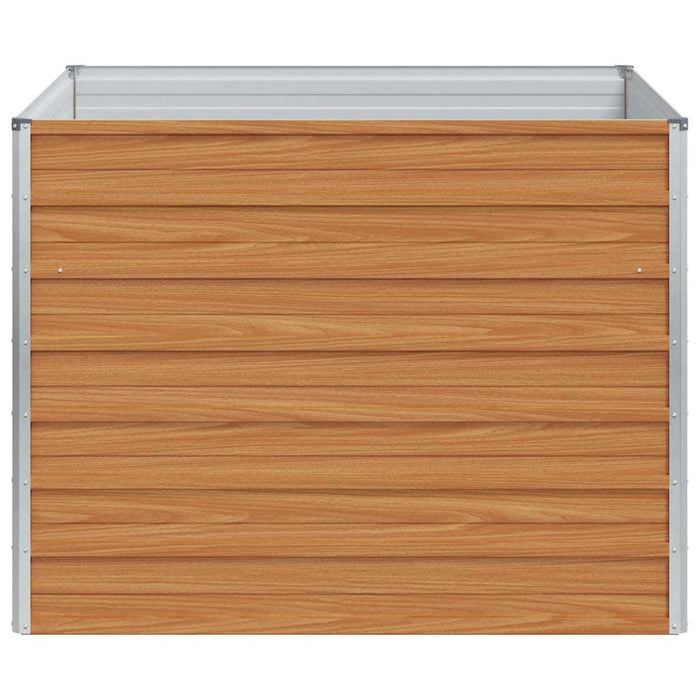 Strat înălțat de grădină Maro deschis 100 x 100 x 77 cm - WALTI WALTI