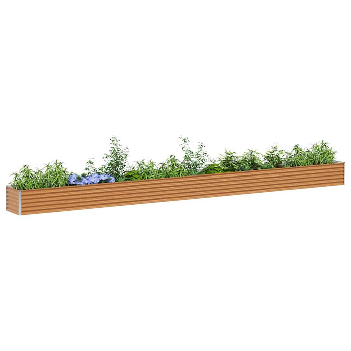 Strat înălțat de grădină 582 x 50 x 36 cm Oțel Galvanizat WALTI