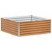 Strat înălțat de grădină 98 x 100 x 36 cm Oțel Galvanizat - WALTI WALTI