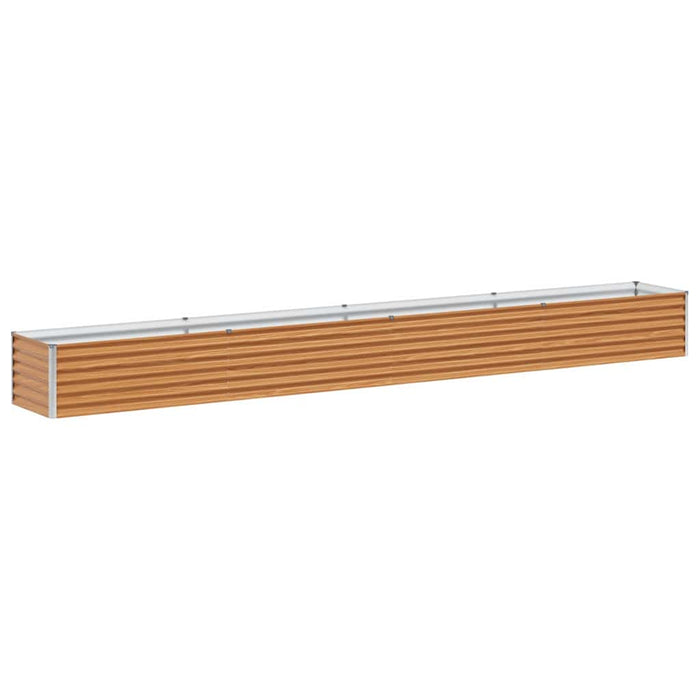 Strat înălțat de grădină 390 x 50 x 36 cm Oțel Galvanizat WALTI