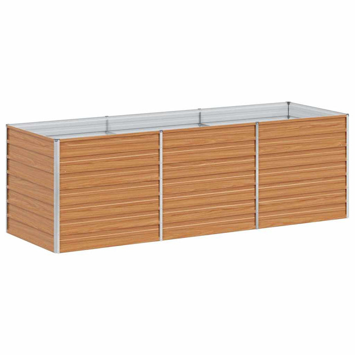 Strat înălțat de grădină Maro deschis 240 x 80 x 77 cm WALTI
