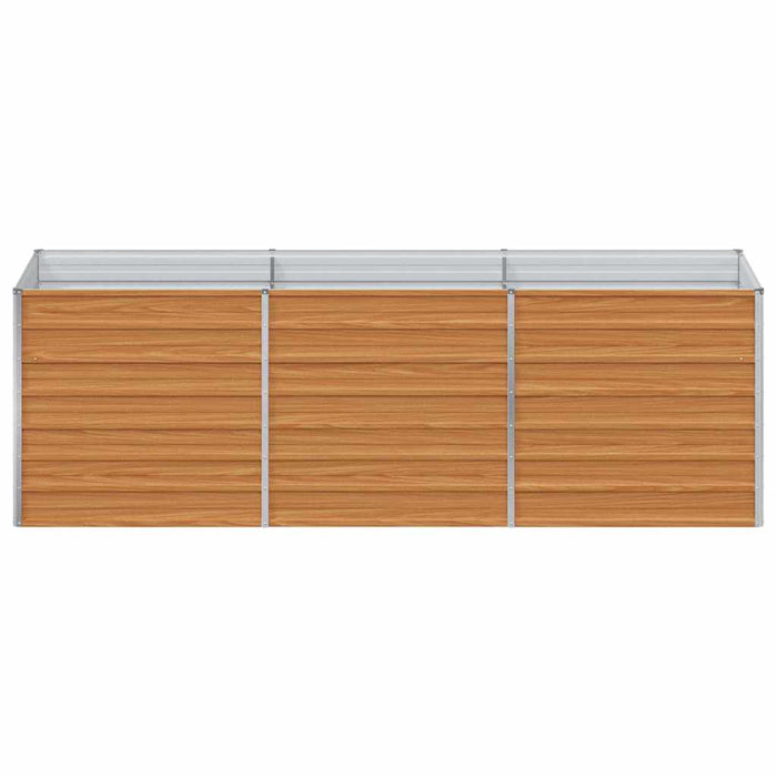 Strat înălțat de grădină Maro deschis 240 x 80 x 77 cm WALTI