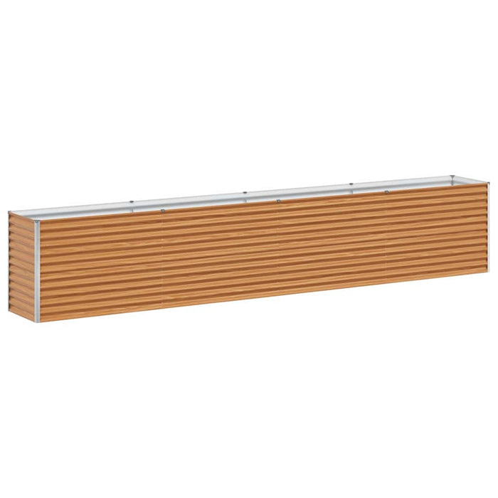 Strat înălțat de grădină 390 x 50 x 68 cm Oțel Galvanizat - WALTI WALTI