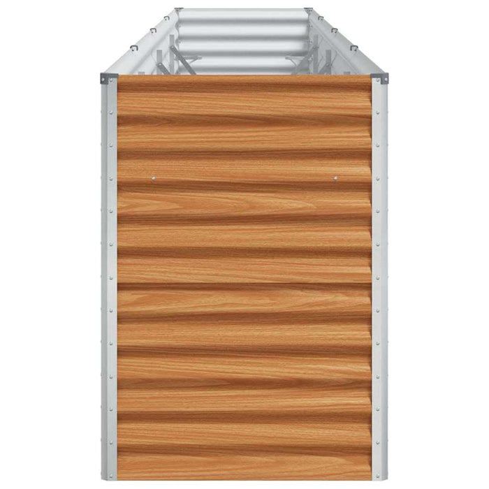 Strat înălțat de grădină 390 x 50 x 68 cm Oțel Galvanizat - WALTI WALTI