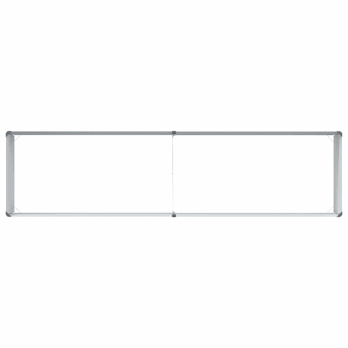 Strat înălțat de grădină 195 x 50 x 36 cm Oțel Galvanizat WALTI