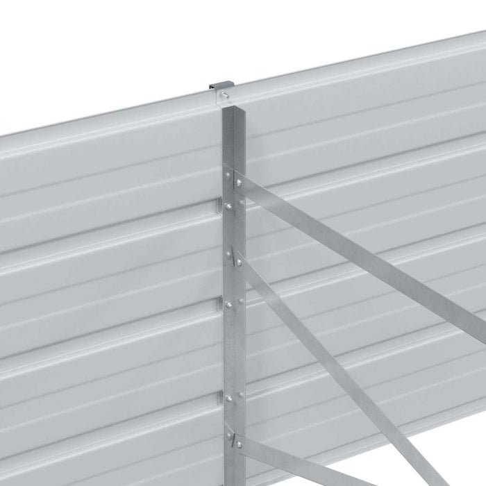 Strat înălțat de grădină Maro deschis 160 x 80 x 45 cm - WALTI WALTI