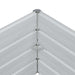 Strat înălțat de grădină Maro deschis 160 x 80 x 45 cm - WALTI WALTI