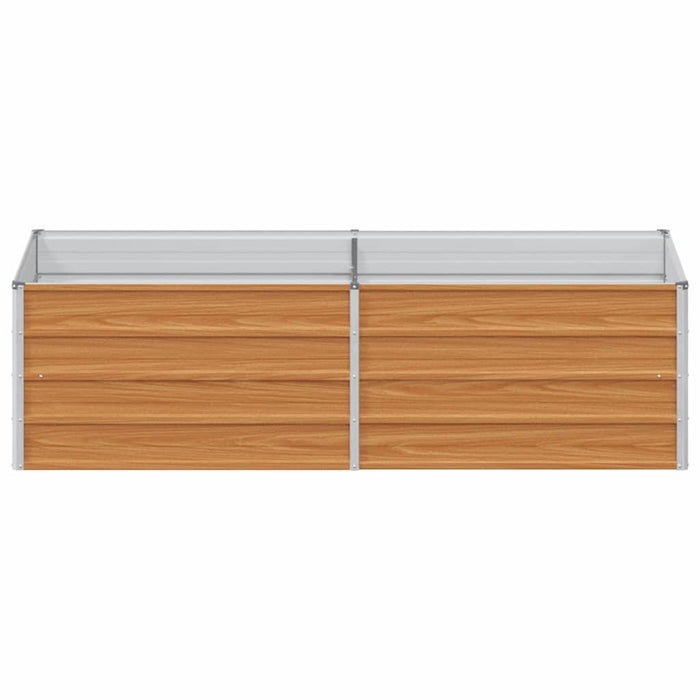 Strat înălțat de grădină Maro deschis 160 x 80 x 45 cm - WALTI WALTI