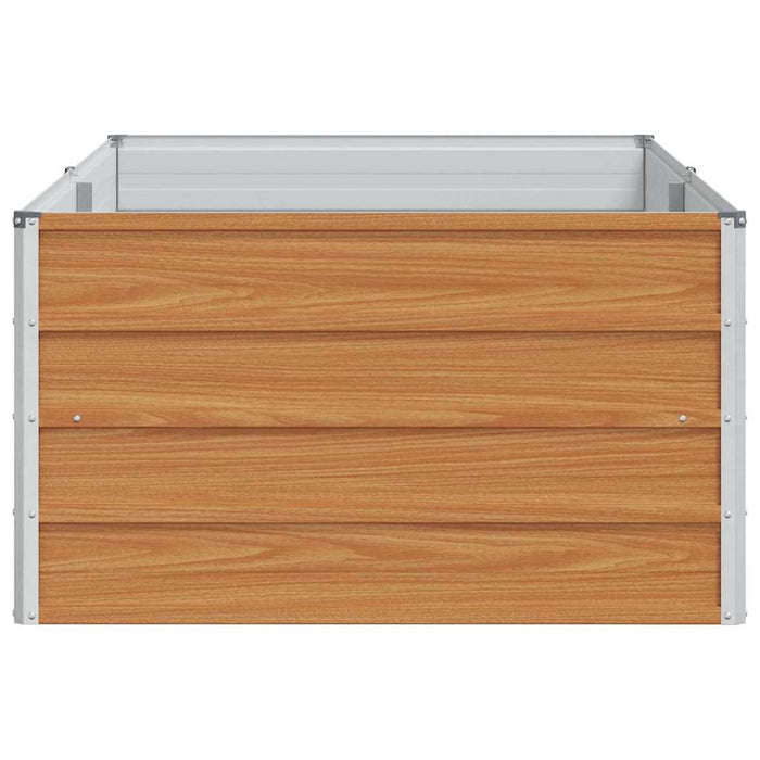 Strat înălțat de grădină Maro deschis 160 x 80 x 45 cm - WALTI WALTI
