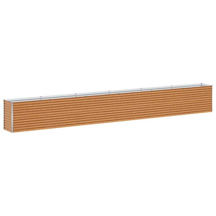 Strat înălțat de grădină 582 x 50 x 68 cm Oțel Galvanizat - WALTI WALTI