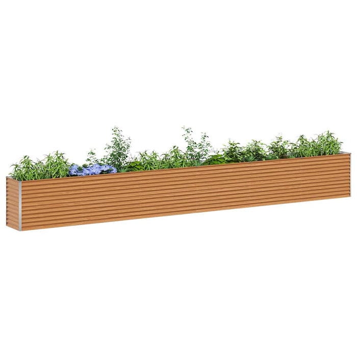 Strat înălțat de grădină 582 x 50 x 68 cm Oțel Galvanizat - WALTI WALTI