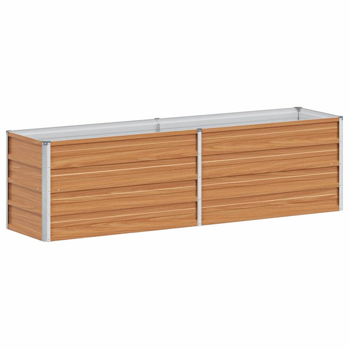 Strat înălțat de grădină Maro deschis 160 x 40 x 45 cm - WALTI WALTI