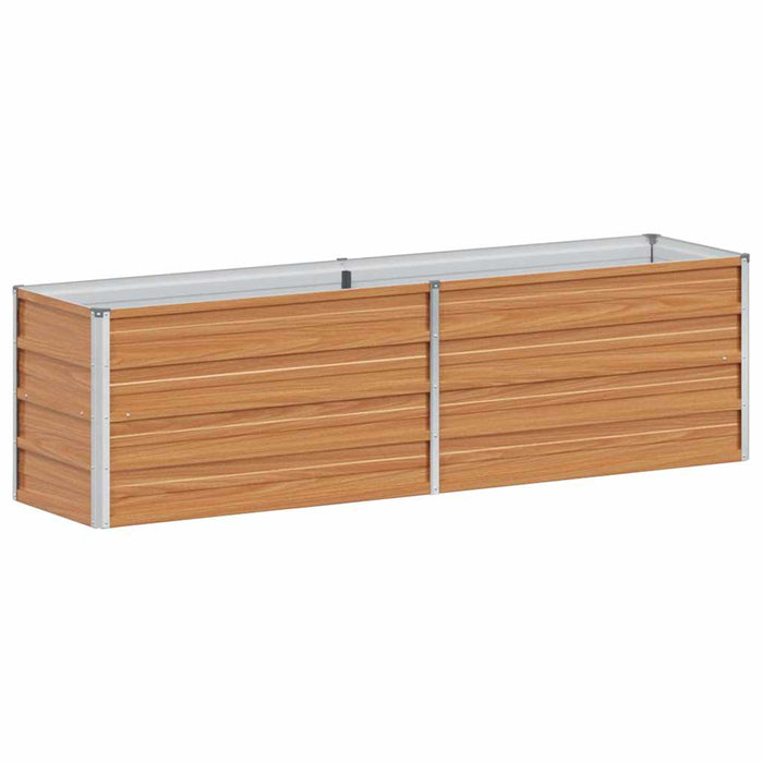 Strat înălțat de grădină Maro deschis 160 x 40 x 45 cm - WALTI WALTI