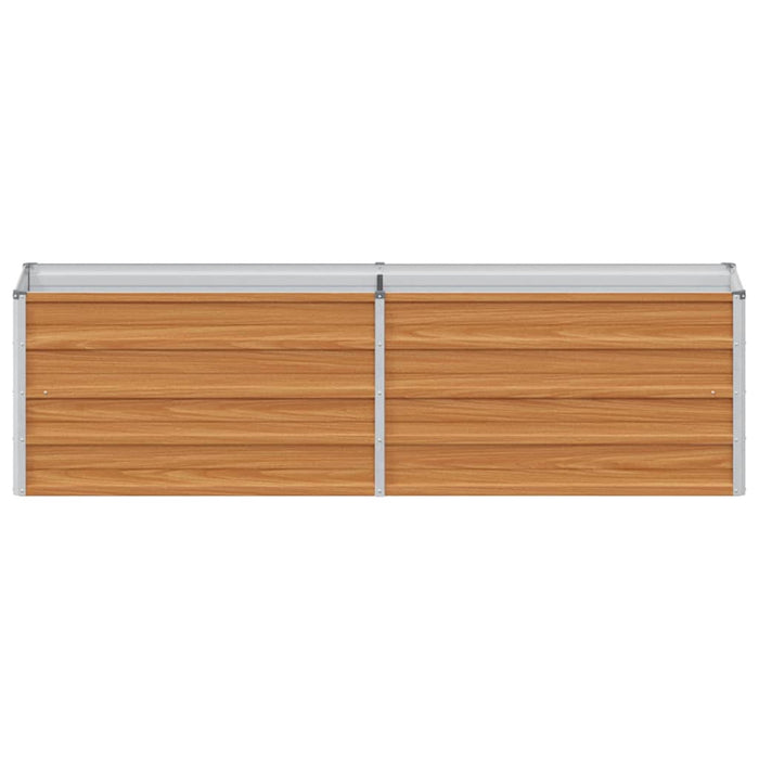 Strat înălțat de grădină Maro deschis 160 x 40 x 45 cm - WALTI WALTI