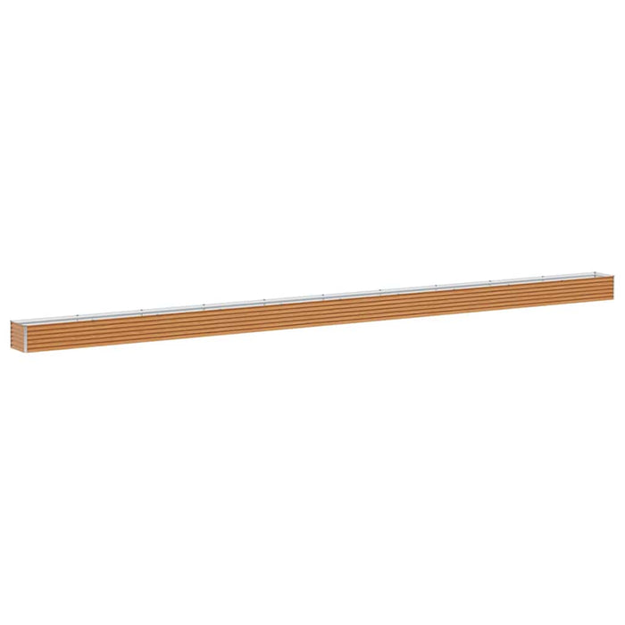 Strat înălțat de grădină 970 x 50 x 36 cm Oțel Galvanizat - WALTI WALTI